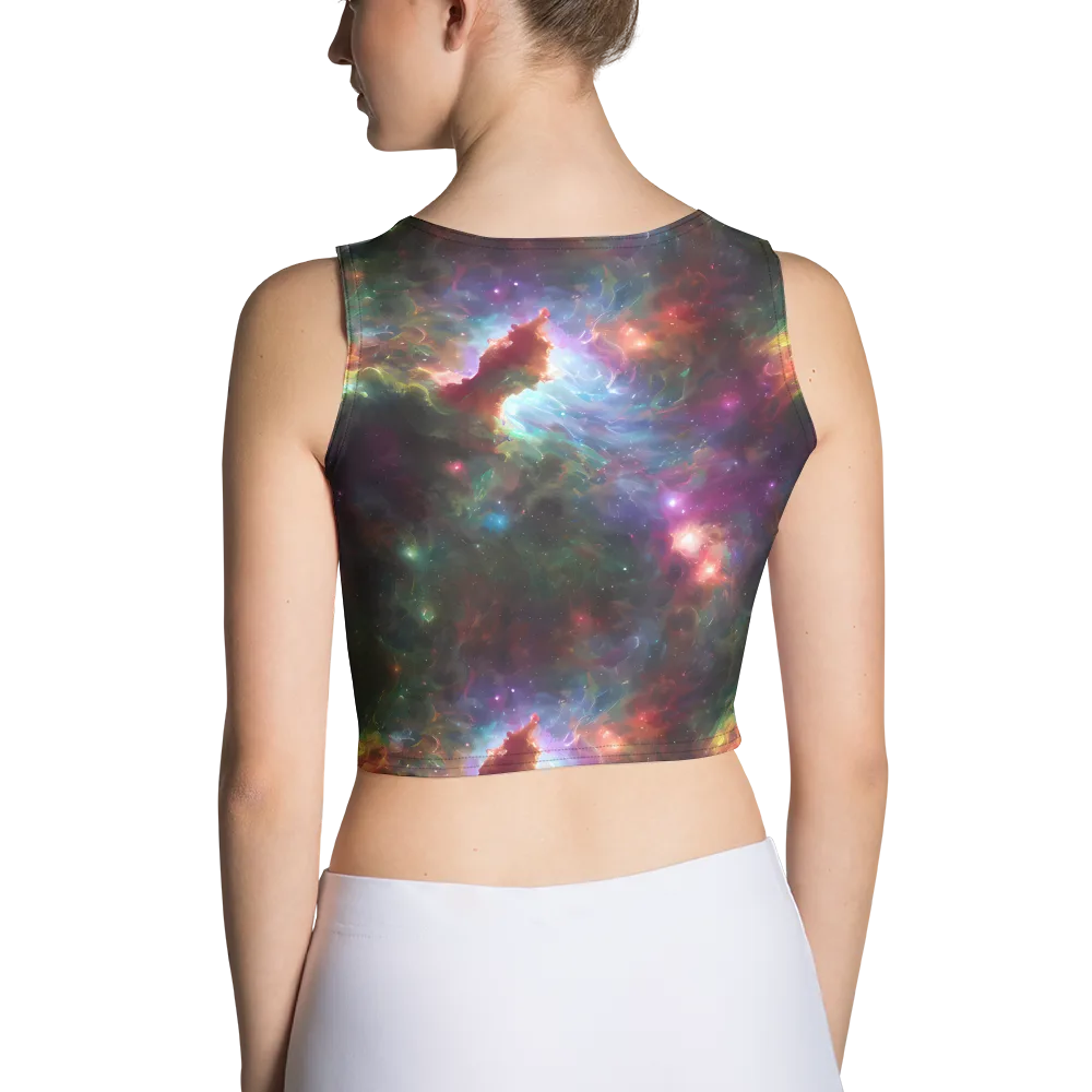 Astral Infusion on Crop Top — Back