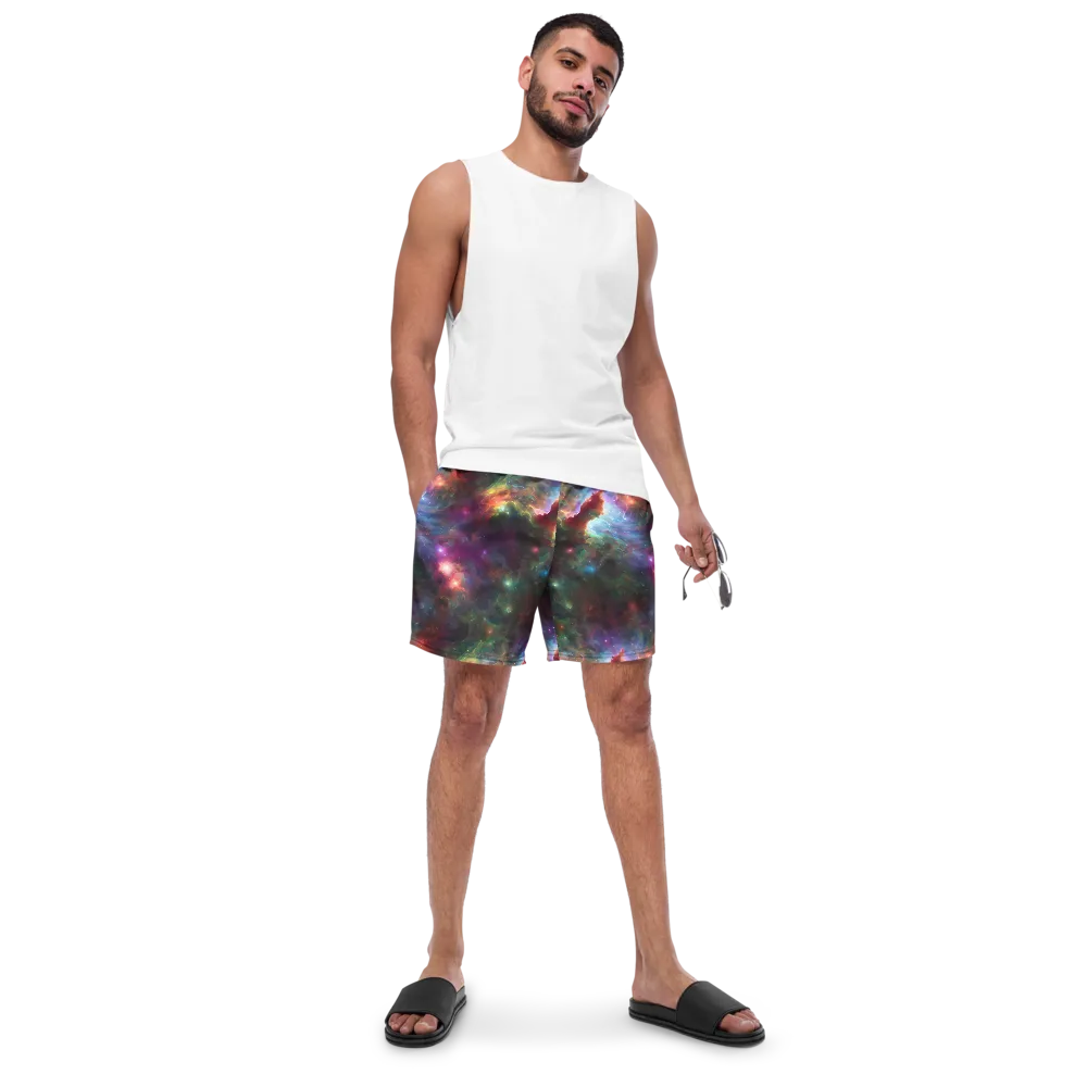 Astral Infusion on Swim Trunks — Front
