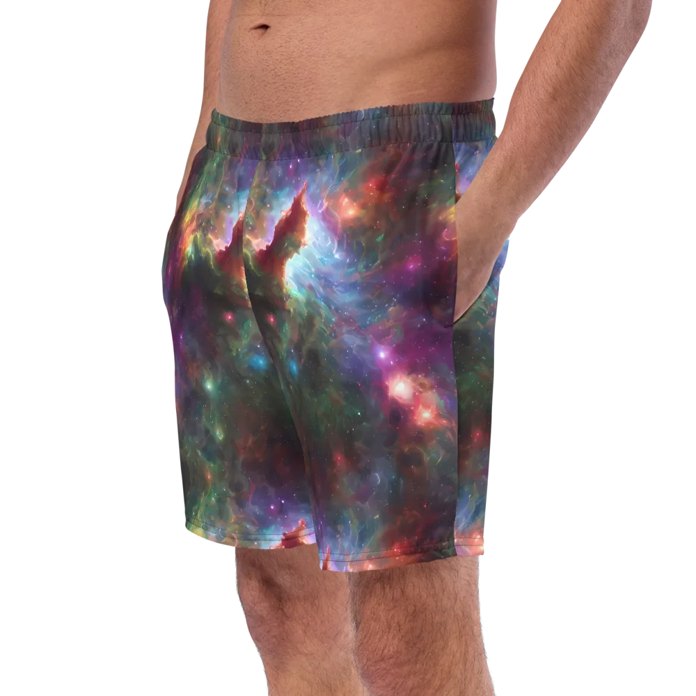 Astral Infusion on Swim Trunks — Left Front