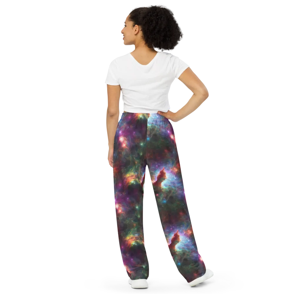 Astral Infusion on Wide-Leg Pants — Back