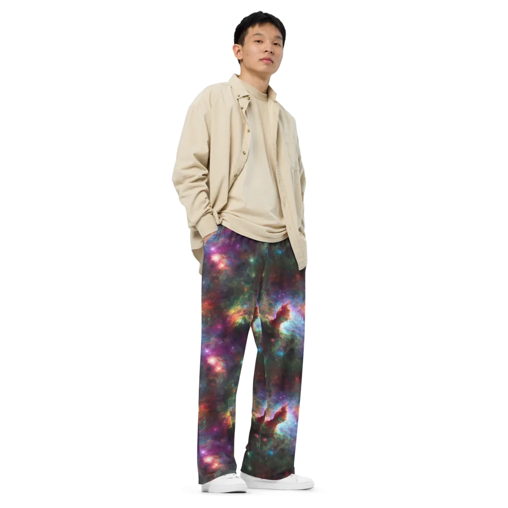 Astral Infusion on Wide-Leg Pants — Right Front