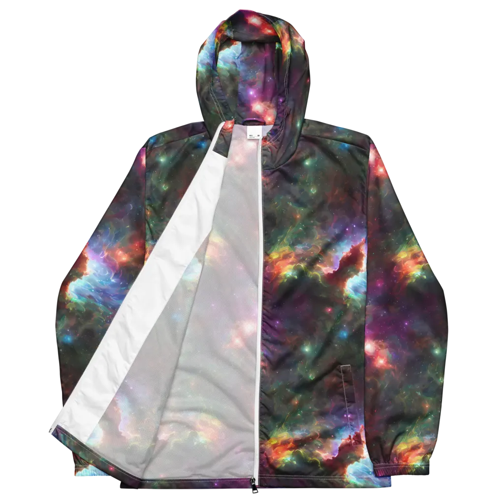 Astral Infusion on Men's Windbreaker — Front