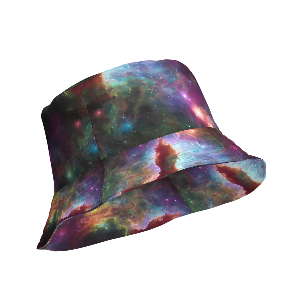 Astral Infusion on Reversible Bucket Hat — Product details Outside