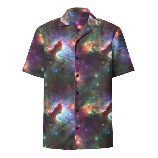 Astral Infusion on a Button Shirt