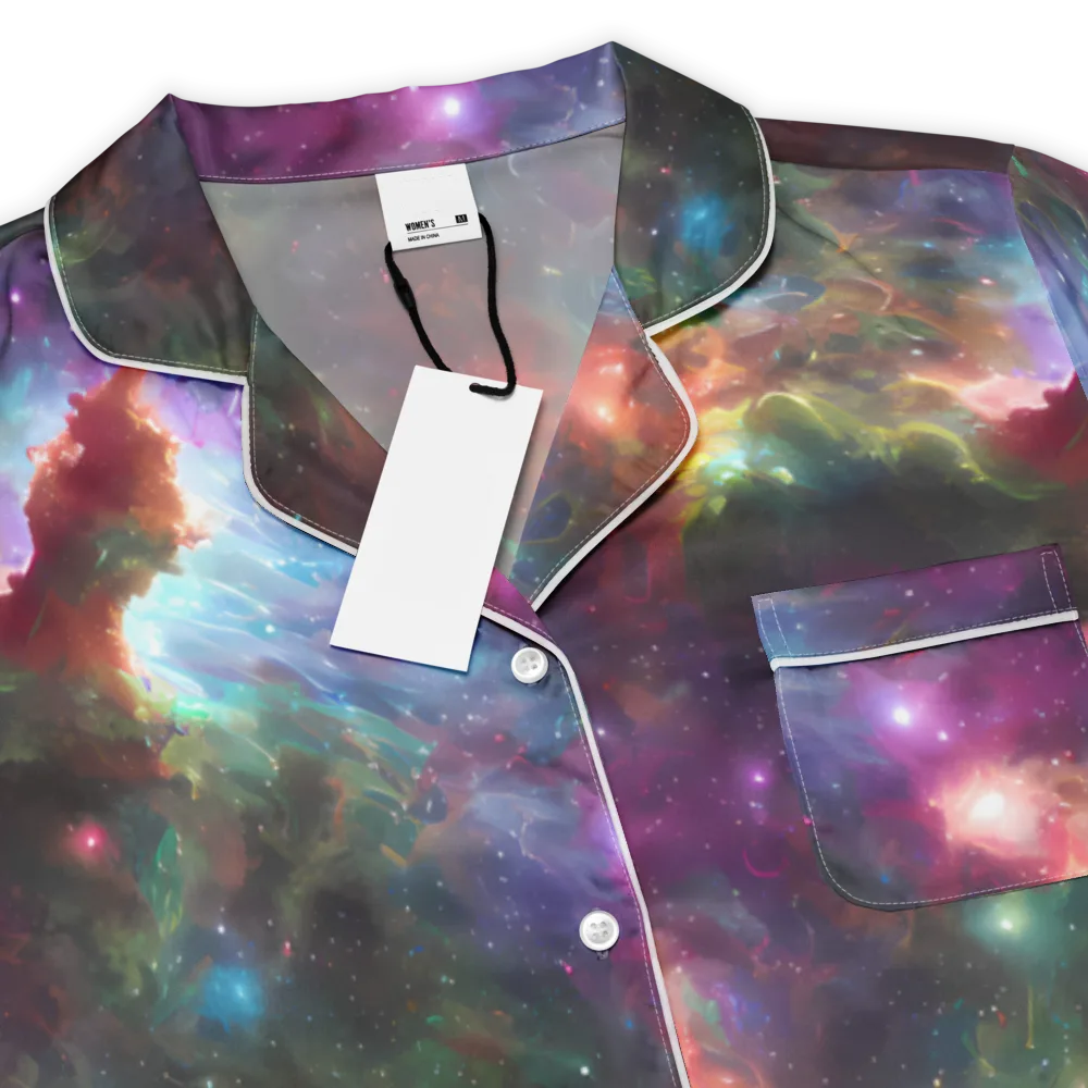 Astral Infusion on Women's Short Sleeve Pajama Top — Product details