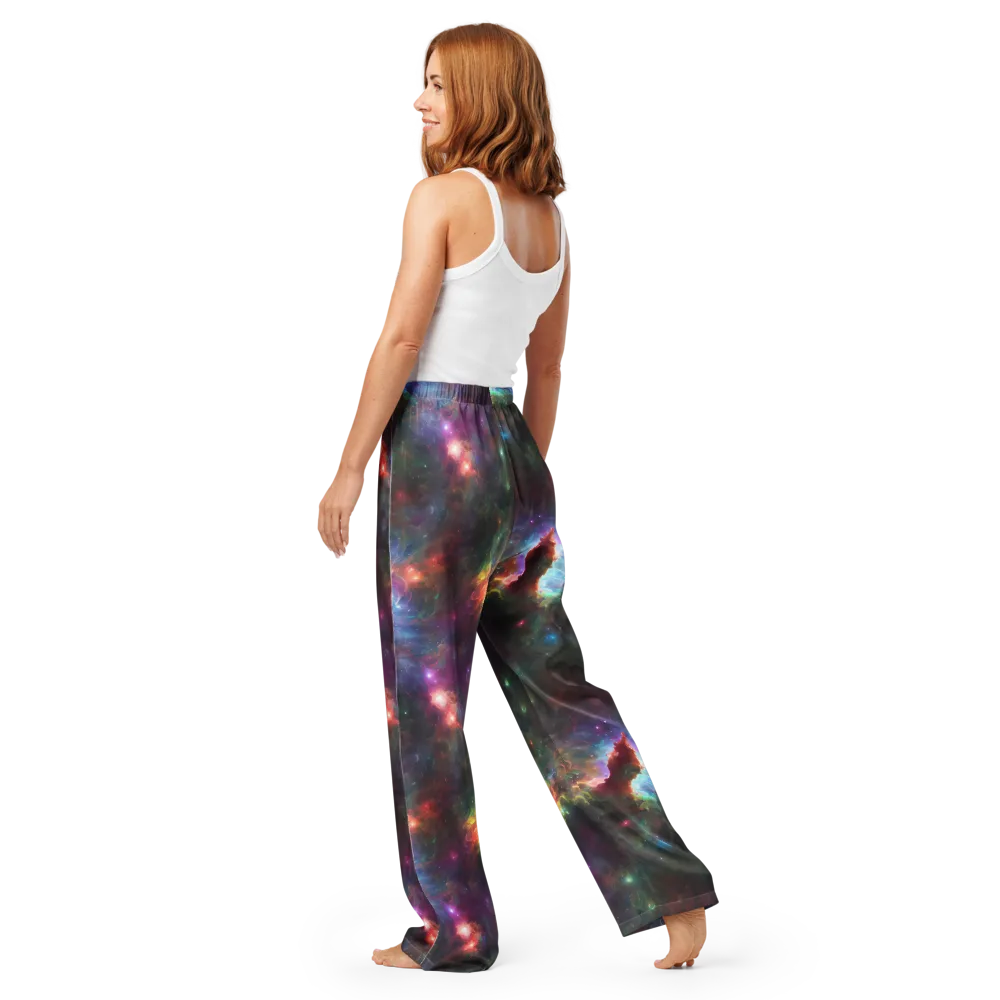 Astral Infusion on Women's Pajama Pants — Back