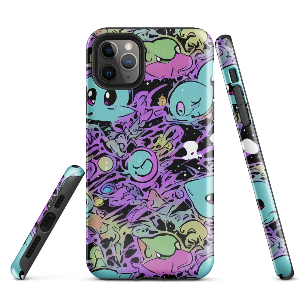 Neon Dreamlings on Tough Case for iPhone® — Front