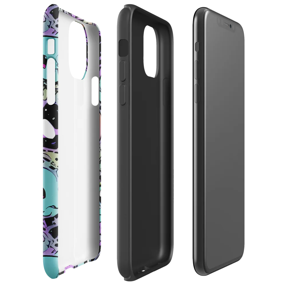 Neon Dreamlings on Tough Case for iPhone® — Right