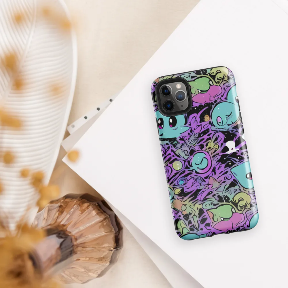 Neon Dreamlings on Tough Case for iPhone® — Front