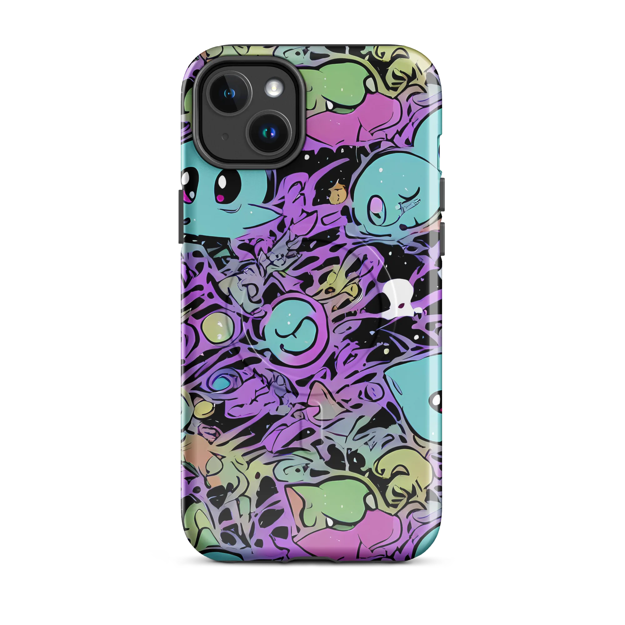 Neon Dreamlings on MagSafe Tough Case for iPhone® — Front