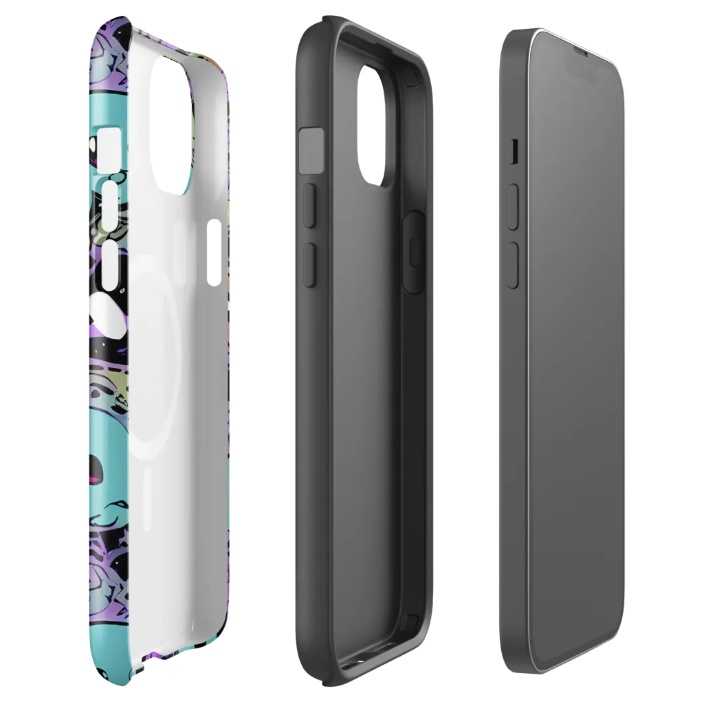 Neon Dreamlings on MagSafe Tough Case for iPhone® — Front