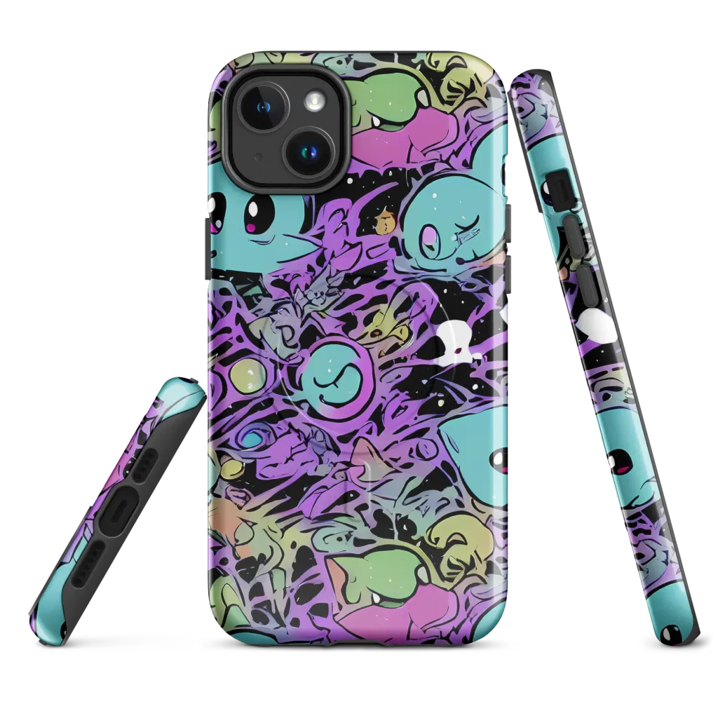 Neon Dreamlings on MagSafe Tough Case for iPhone® — Front