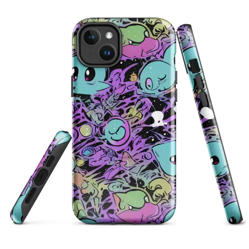 Neon Dreamlings on a MagSafe Tough Case for iPhone®