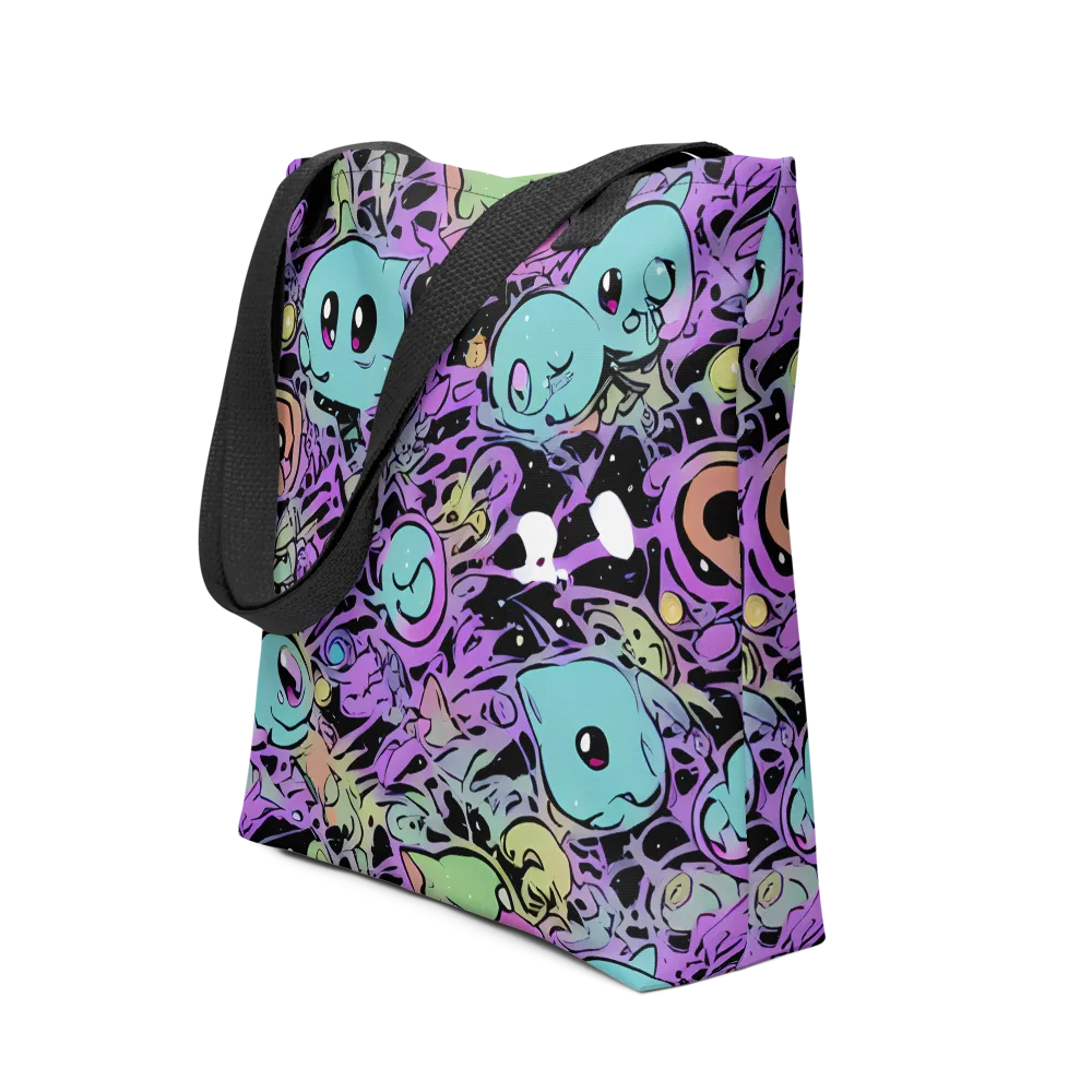 Neon Dreamlings on Tote Bag — Front