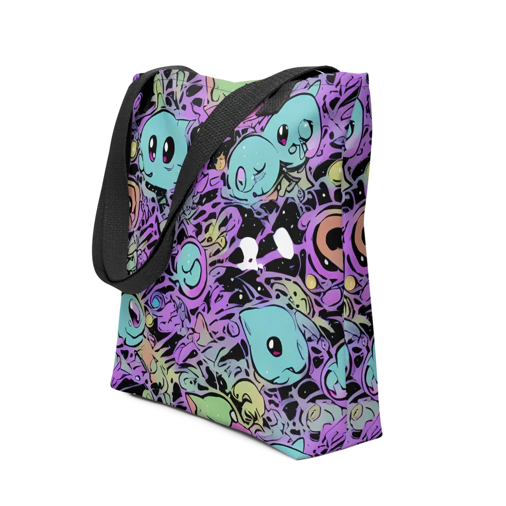 Neon Dreamlings on Tote Bag — Front