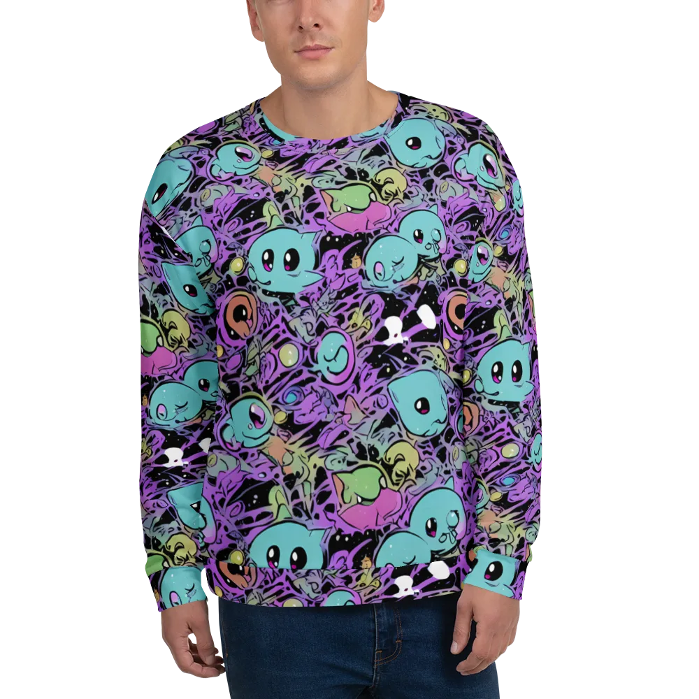 Neon Dreamlings on Sweatshirt — Front