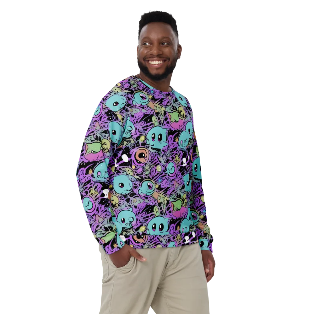 Neon Dreamlings on Sweatshirt — Front
