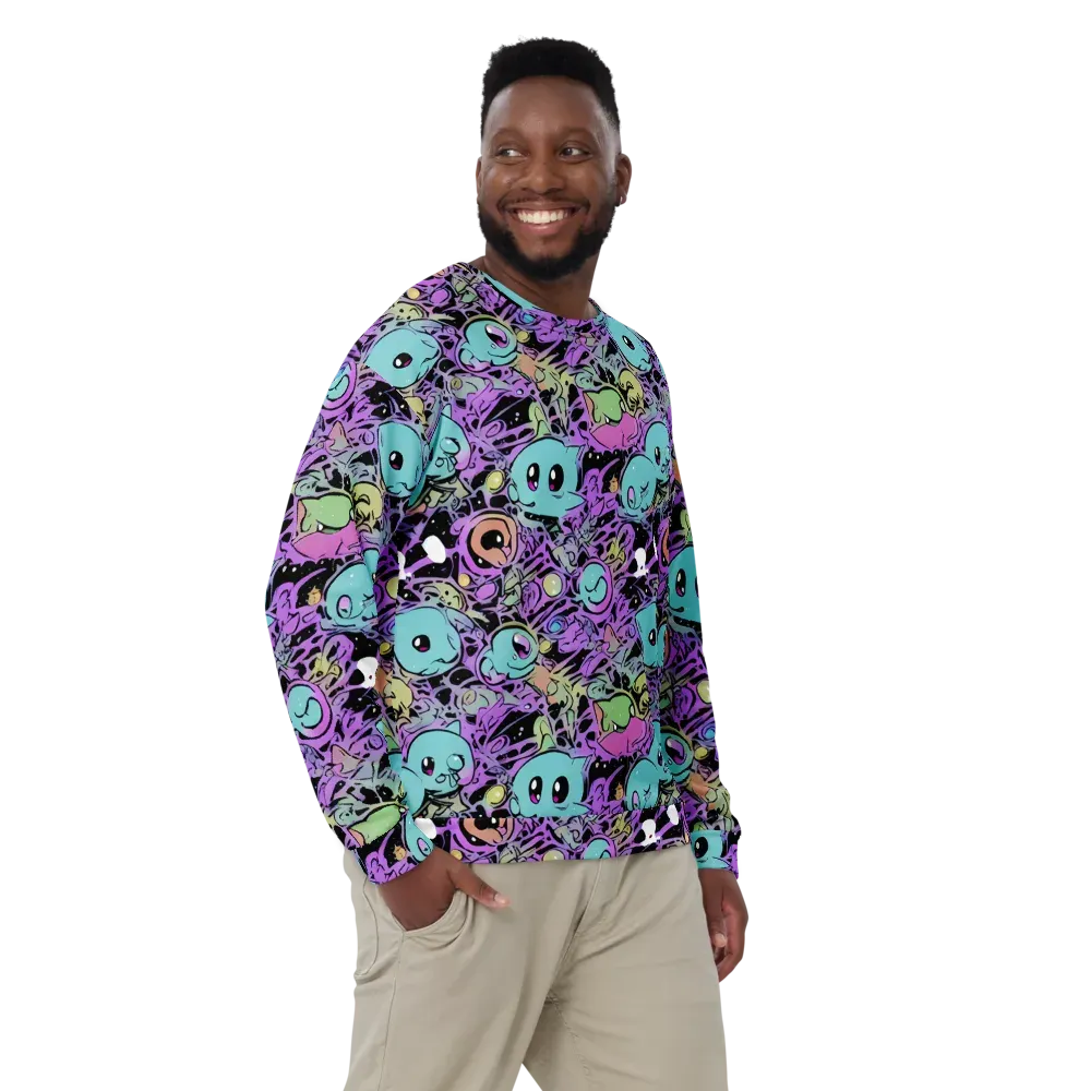 Neon Dreamlings on Sweatshirt — Front