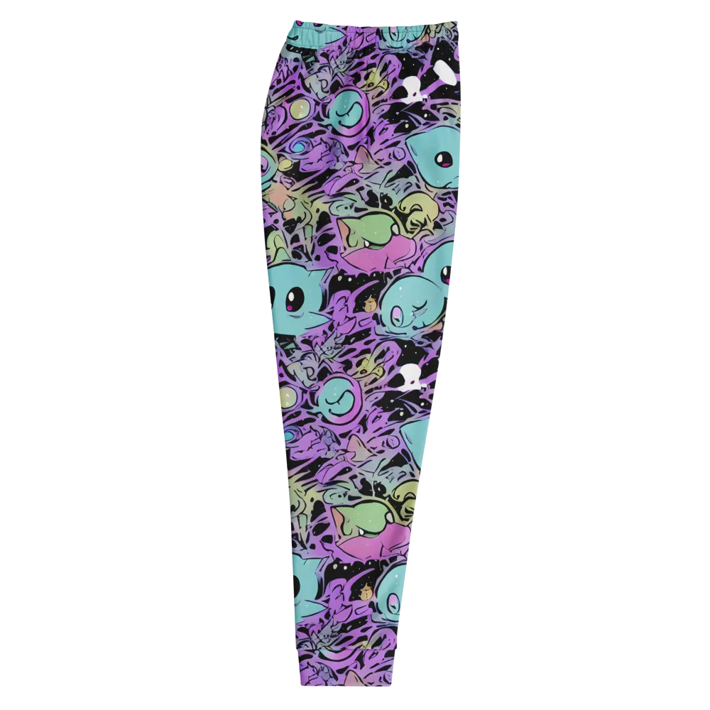 Neon Dreamlings on Men's Joggers — Right
