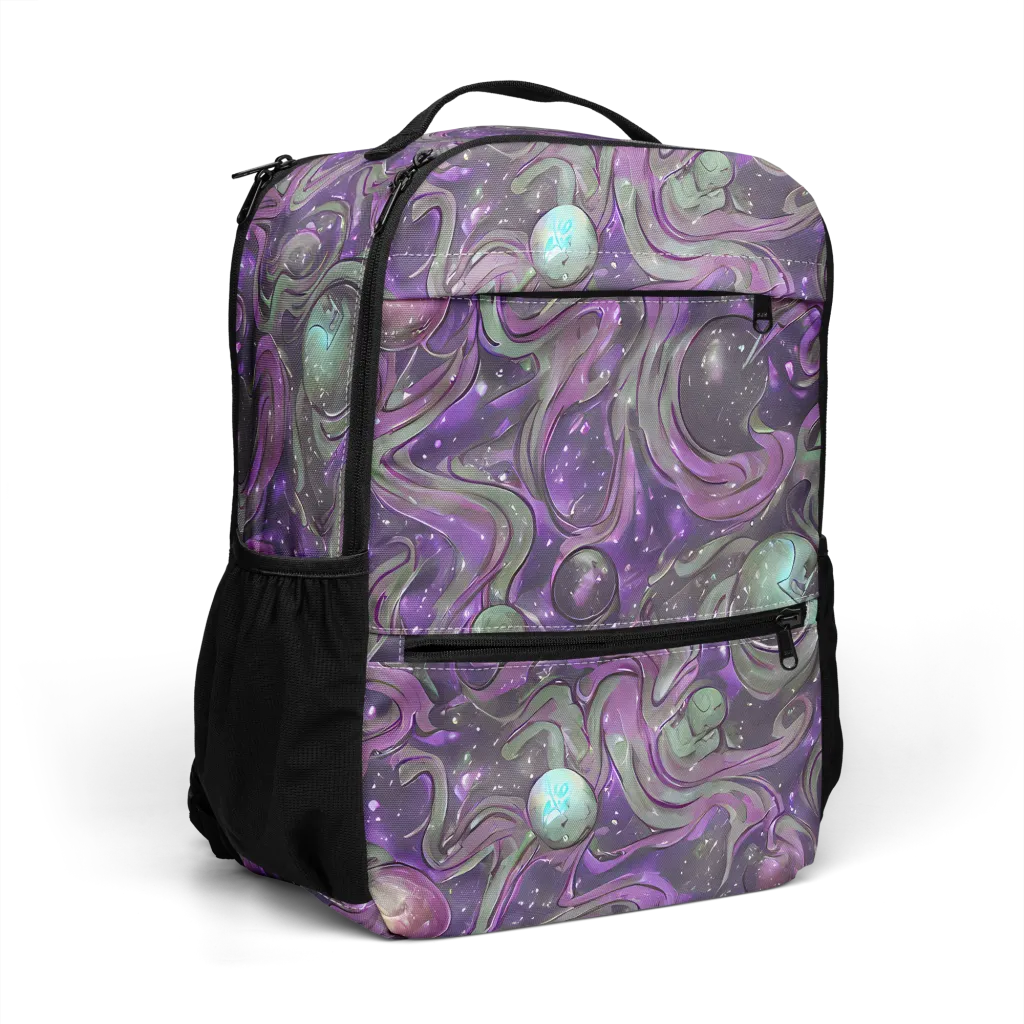 Amethyst Orbit on Utility Backpack — Right Front
