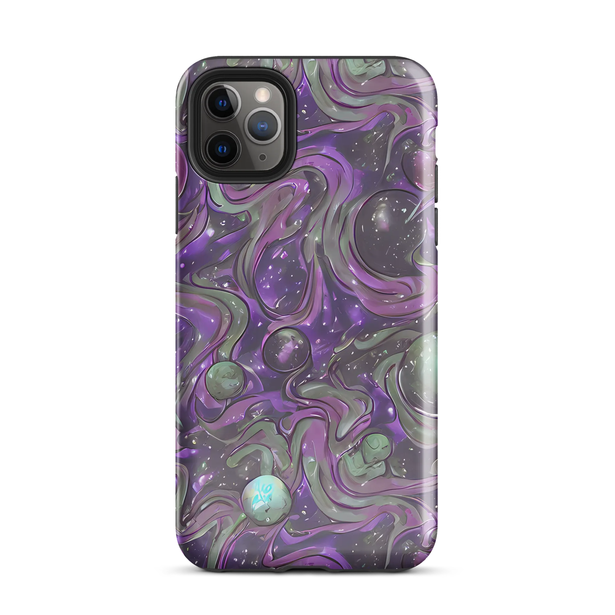Amethyst Orbit on Tough Case for iPhone® — Front