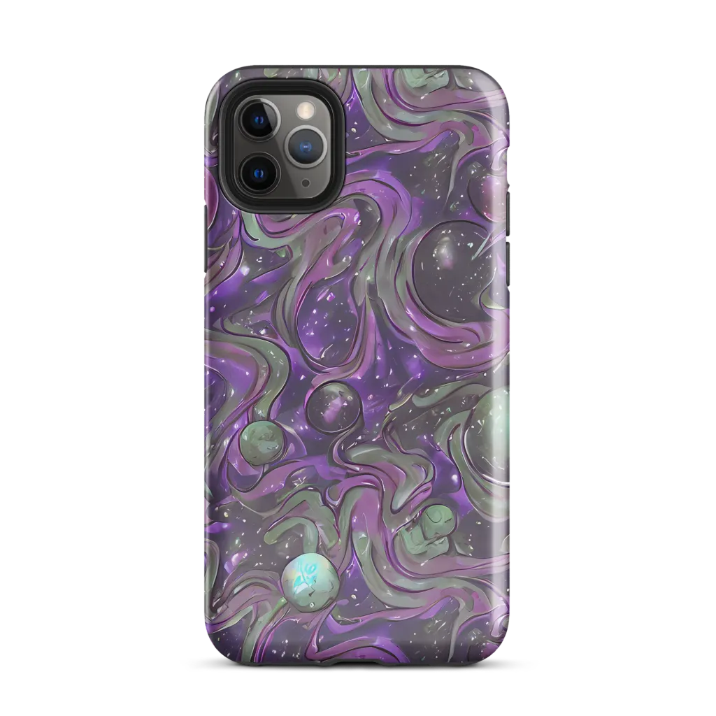 Amethyst Orbit on Tough Case for iPhone® — Front