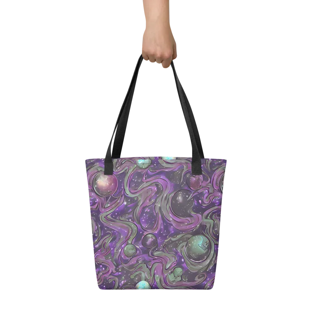 Amethyst Orbit on Tote Bag — Front