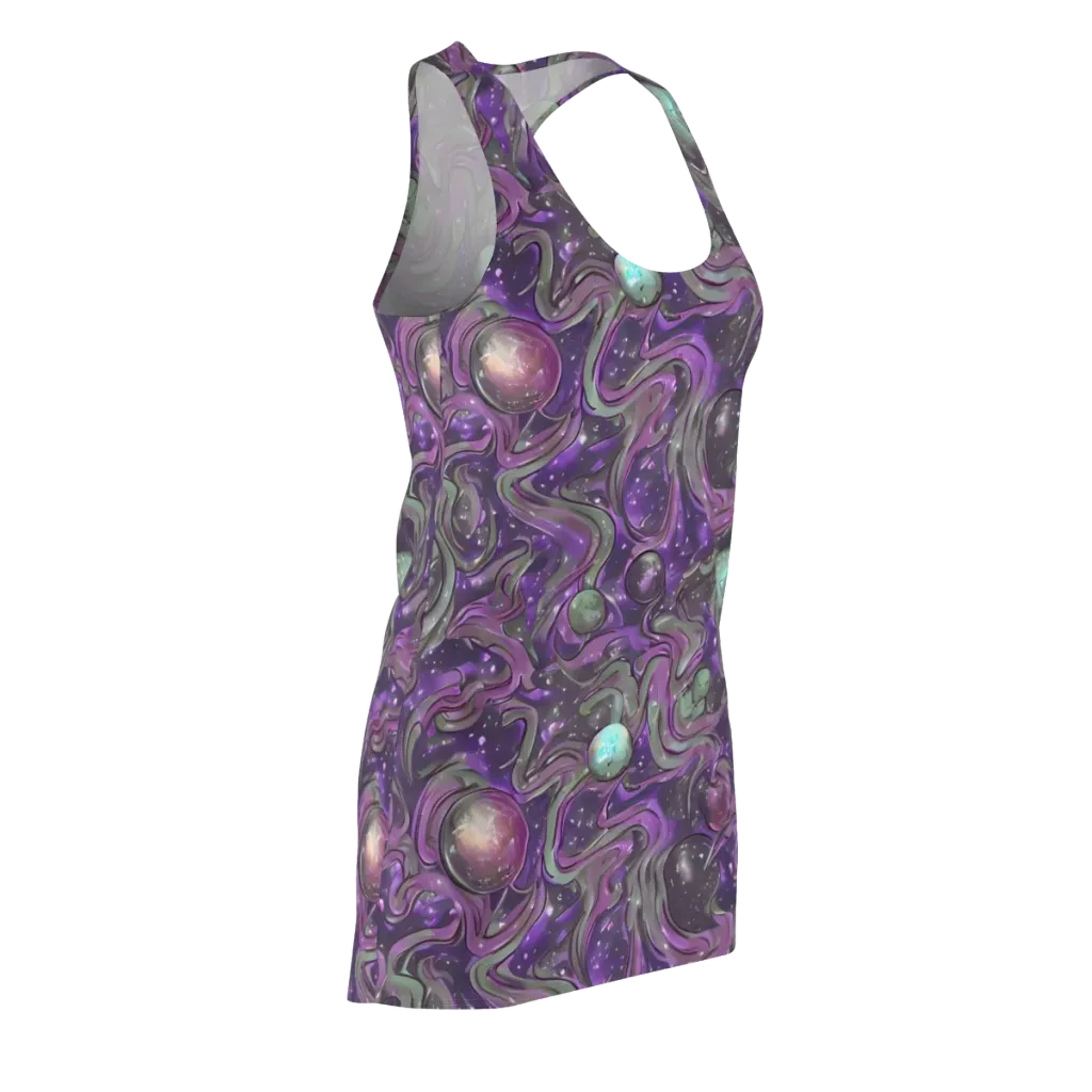 Amethyst Orbit on Racerback Dress — Front Side