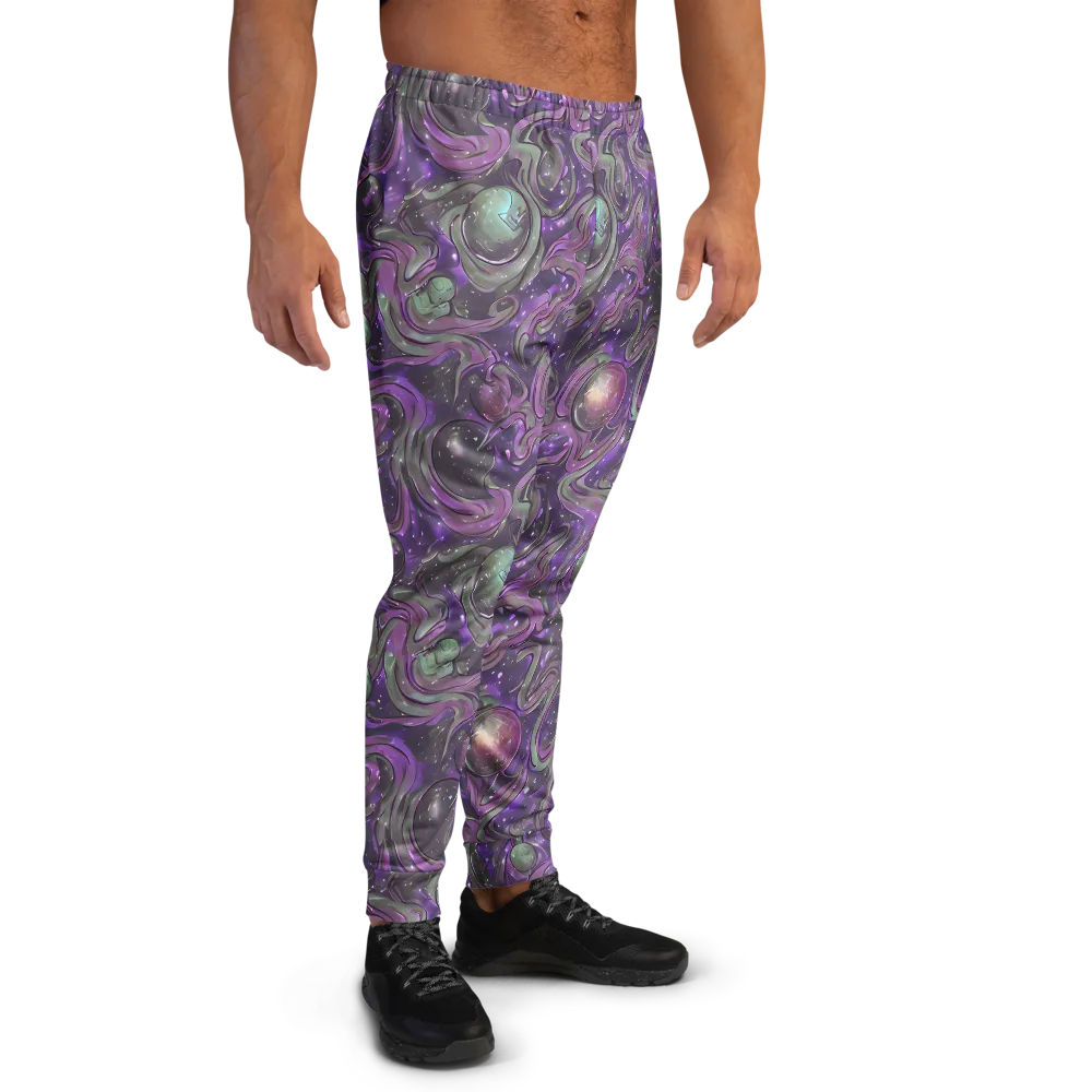 Amethyst Orbit on Men's Joggers — Right