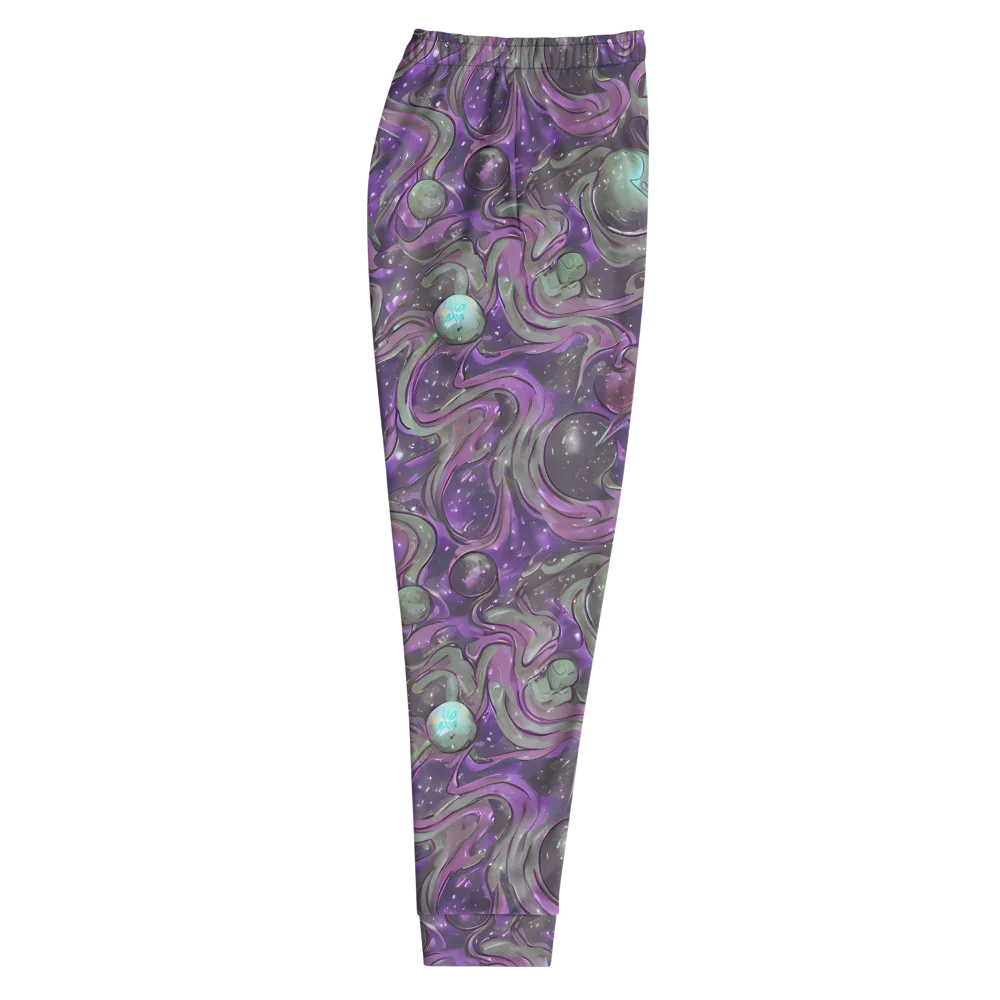Amethyst Orbit on Men's Joggers — Right