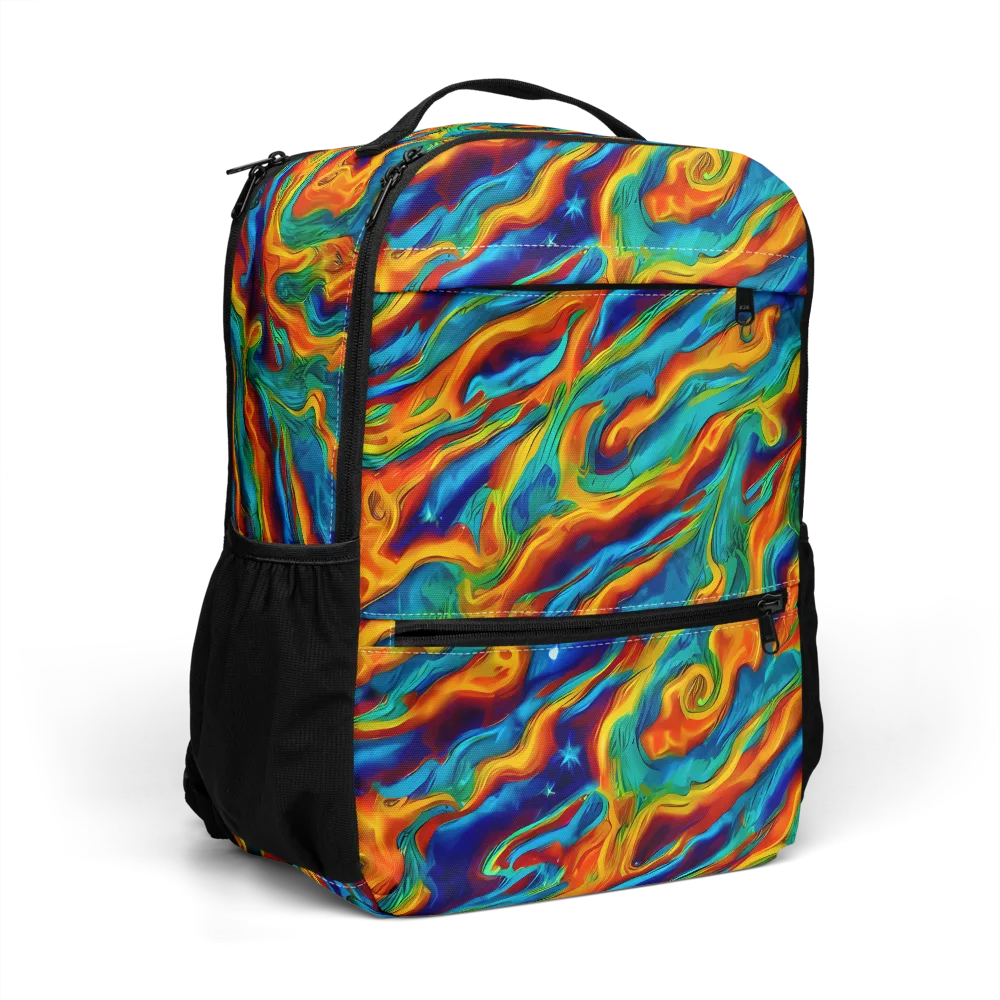 Carnival Current on Utility Backpack — Right Front