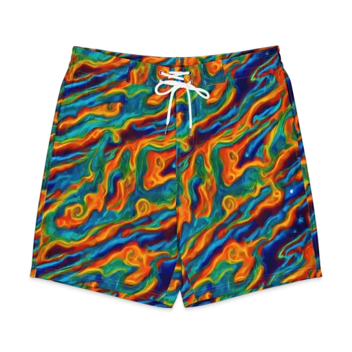 Carnival Current on a Men's Board Shorts