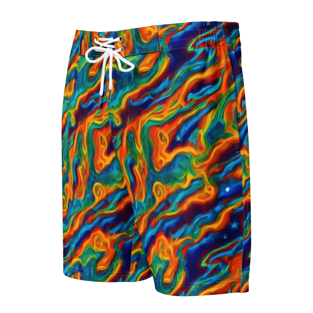 Carnival Current on Men's Board Shorts — Front