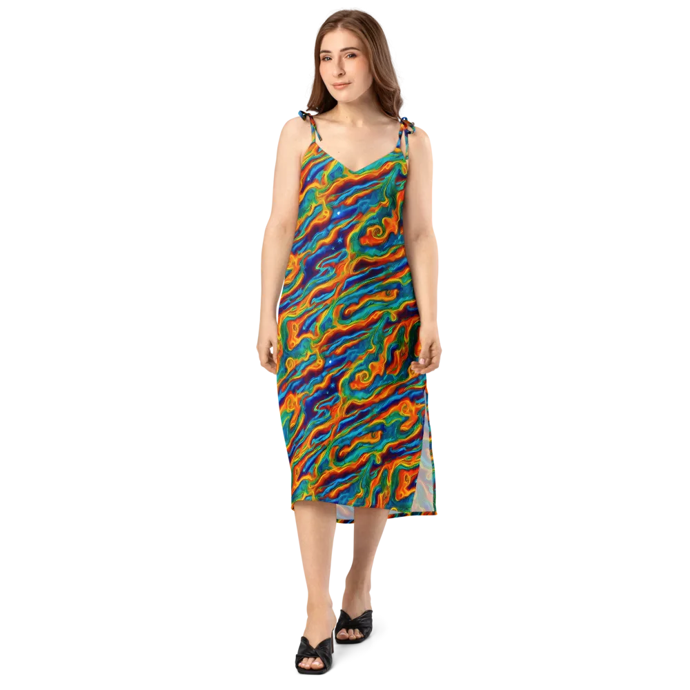 Carnival Current on Slip Dress — Front