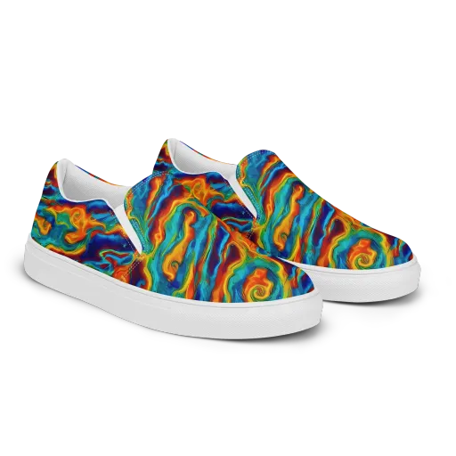 Carnival Current on a Women's Slip-On Canvas Shoes