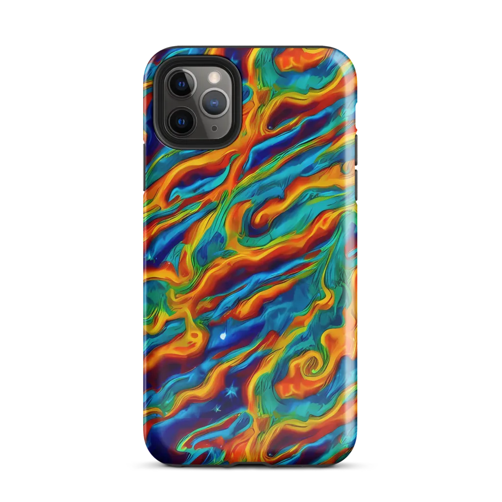 Carnival Current on Tough Case for iPhone® — Front