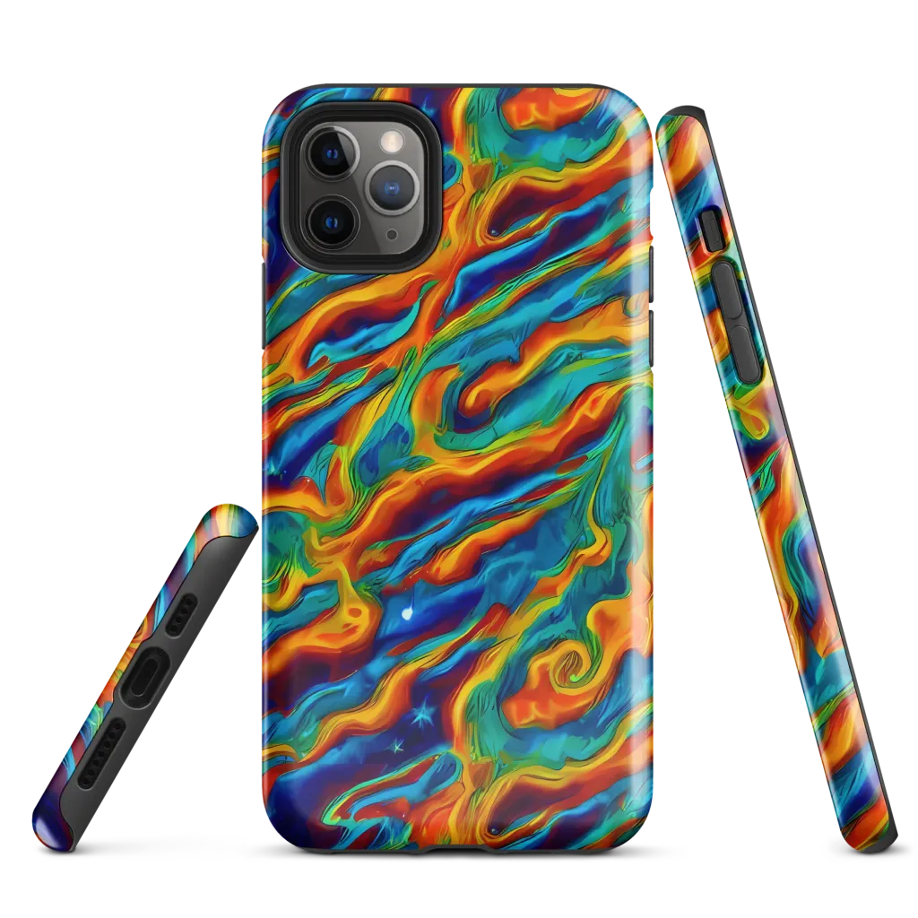 Carnival Current on Tough Case for iPhone® — Front