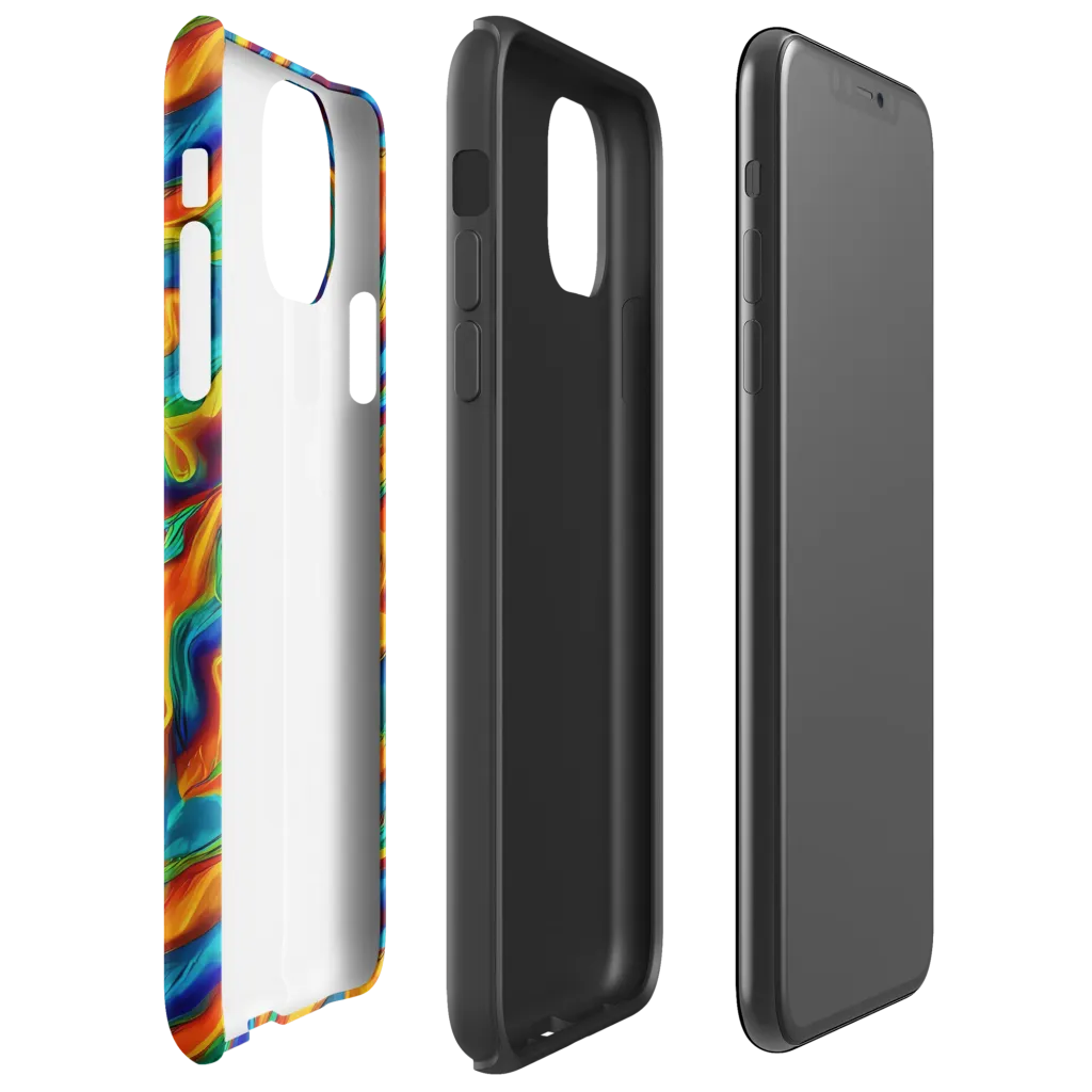 Carnival Current on Tough Case for iPhone® — Right
