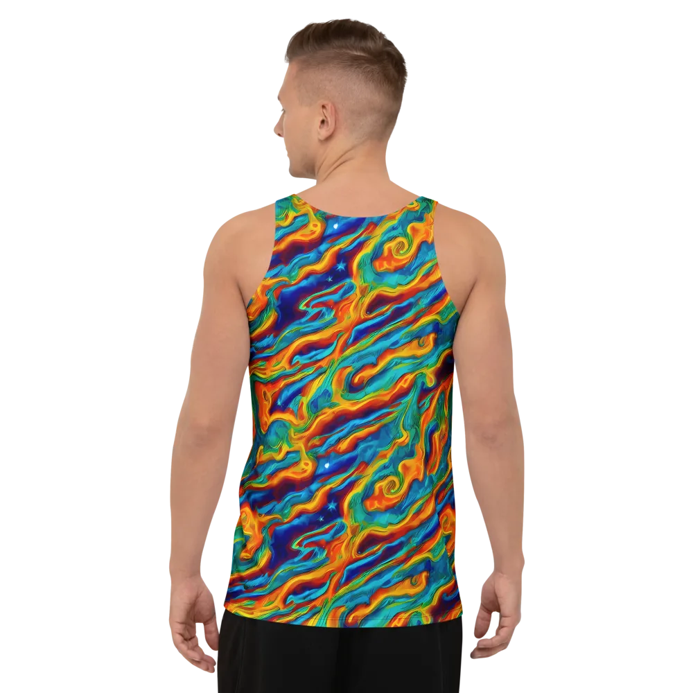 Carnival Current on Men's Tank Top — Back