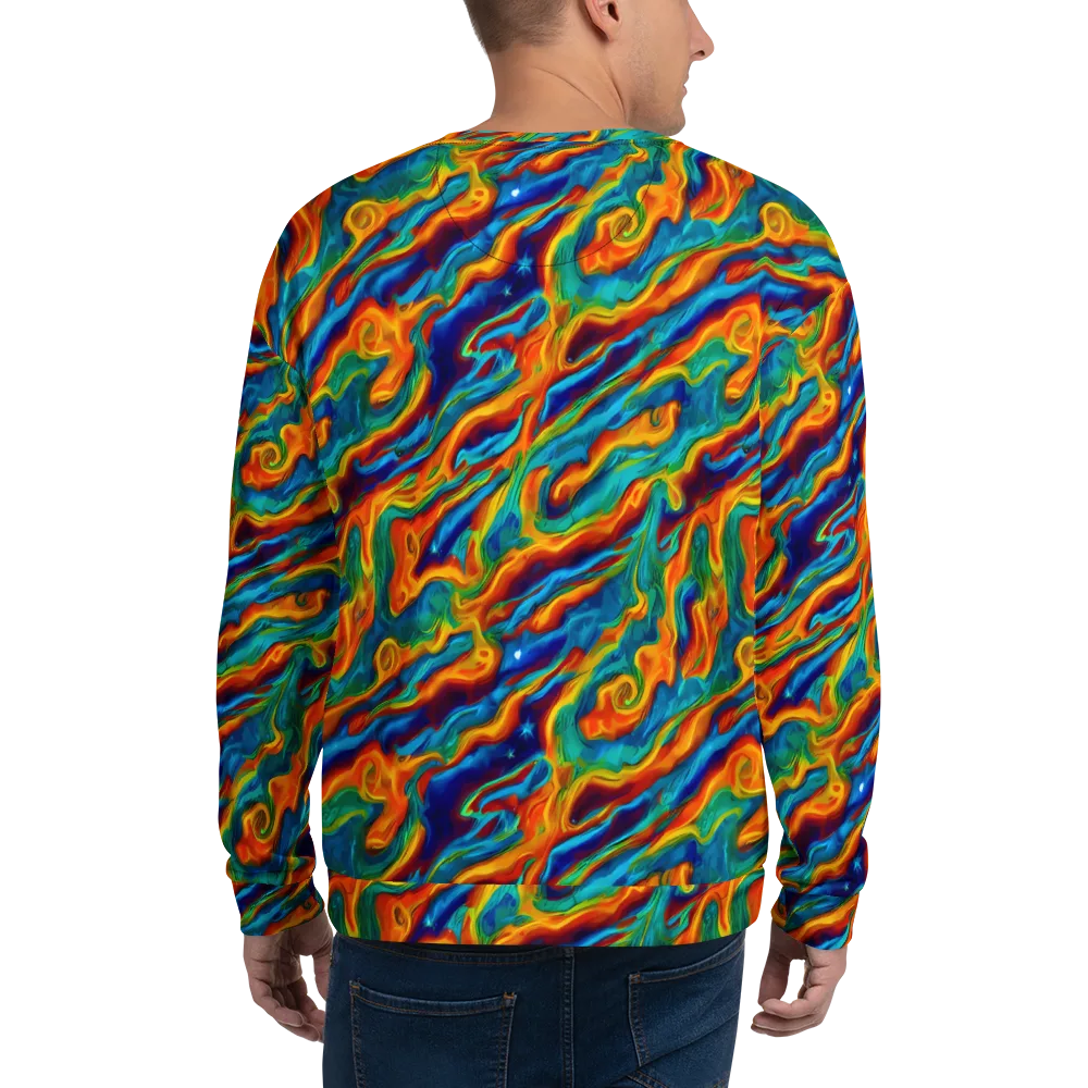 Carnival Current on Sweatshirt — Back