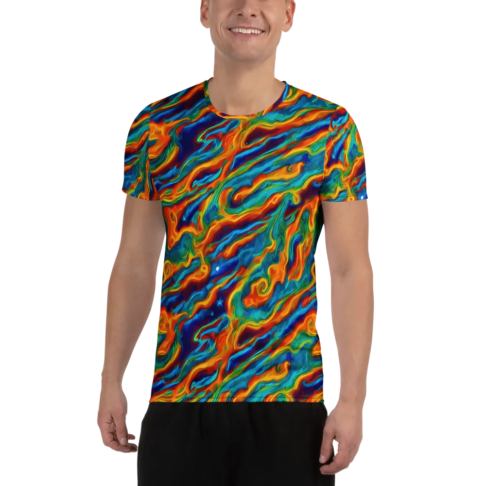 Carnival Current on Men's Athletic T-Shirt — Front
