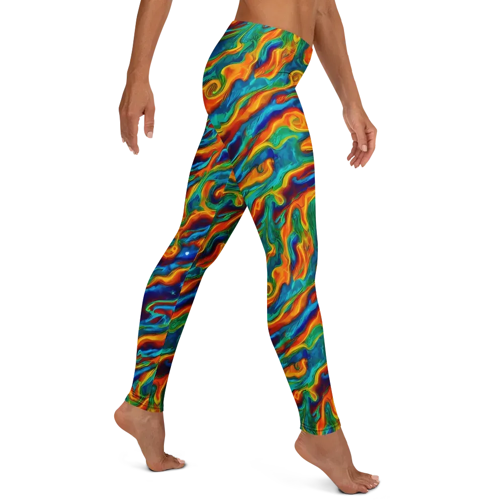 Carnival Current on Leggings — Right