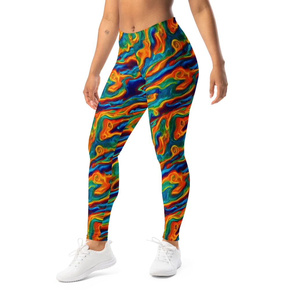 Carnival Current on Leggings — Left Front