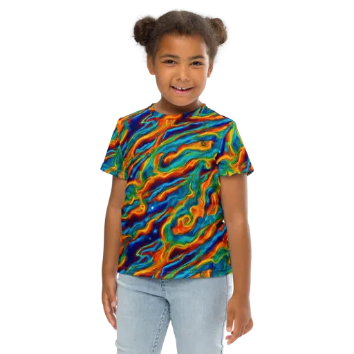 Carnival Current on a Kids Crew Neck T-Shirt
