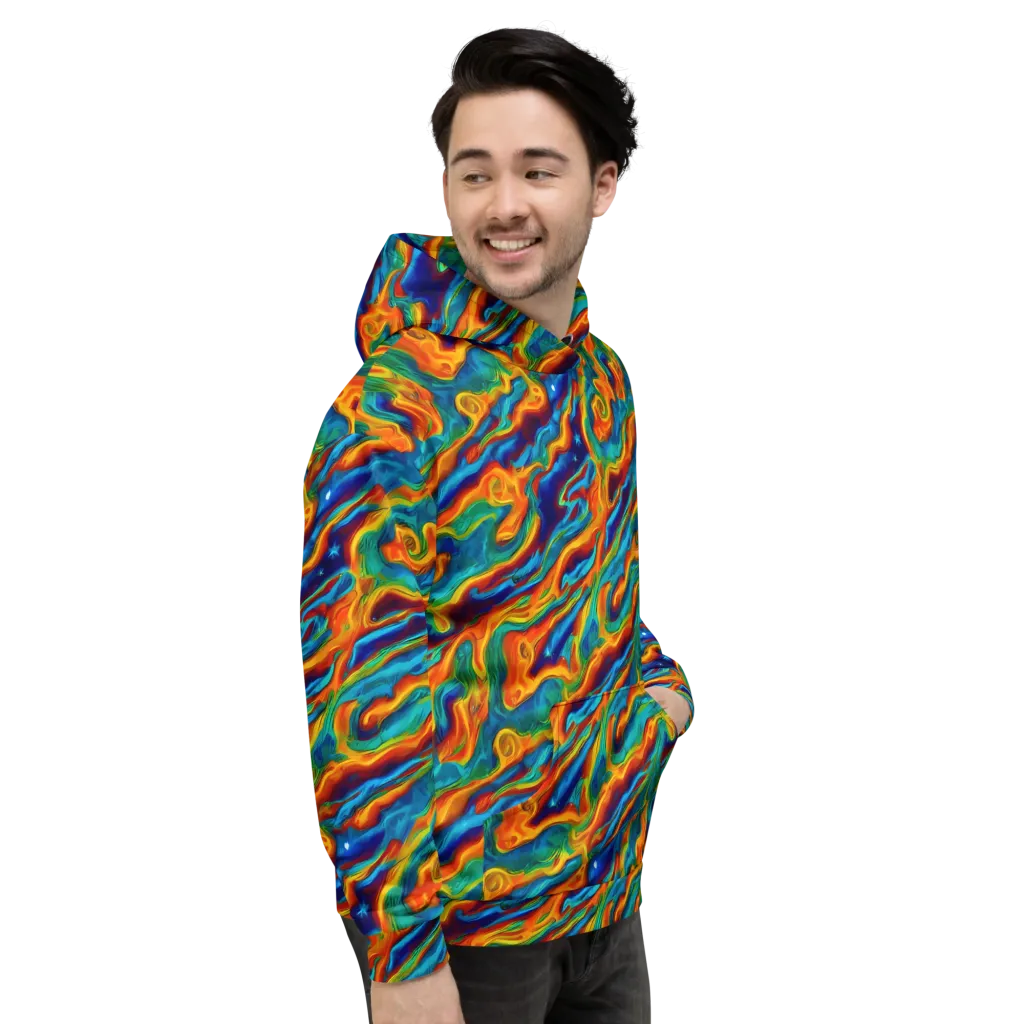 Carnival Current on Hoodie — Right