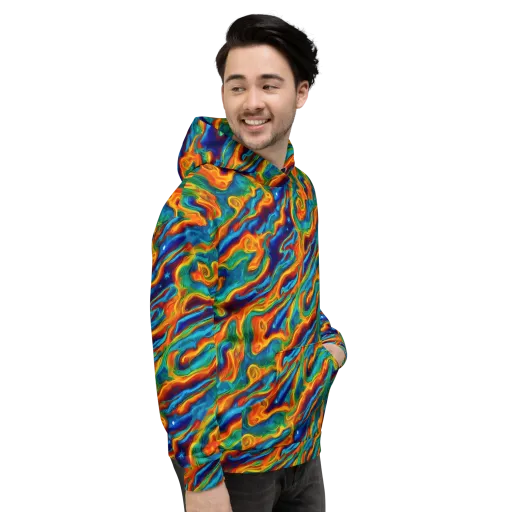 Carnival Current on a Hoodie