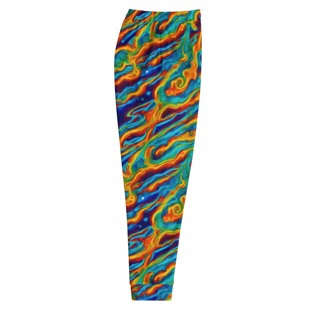 Carnival Current on Men's Joggers — Right