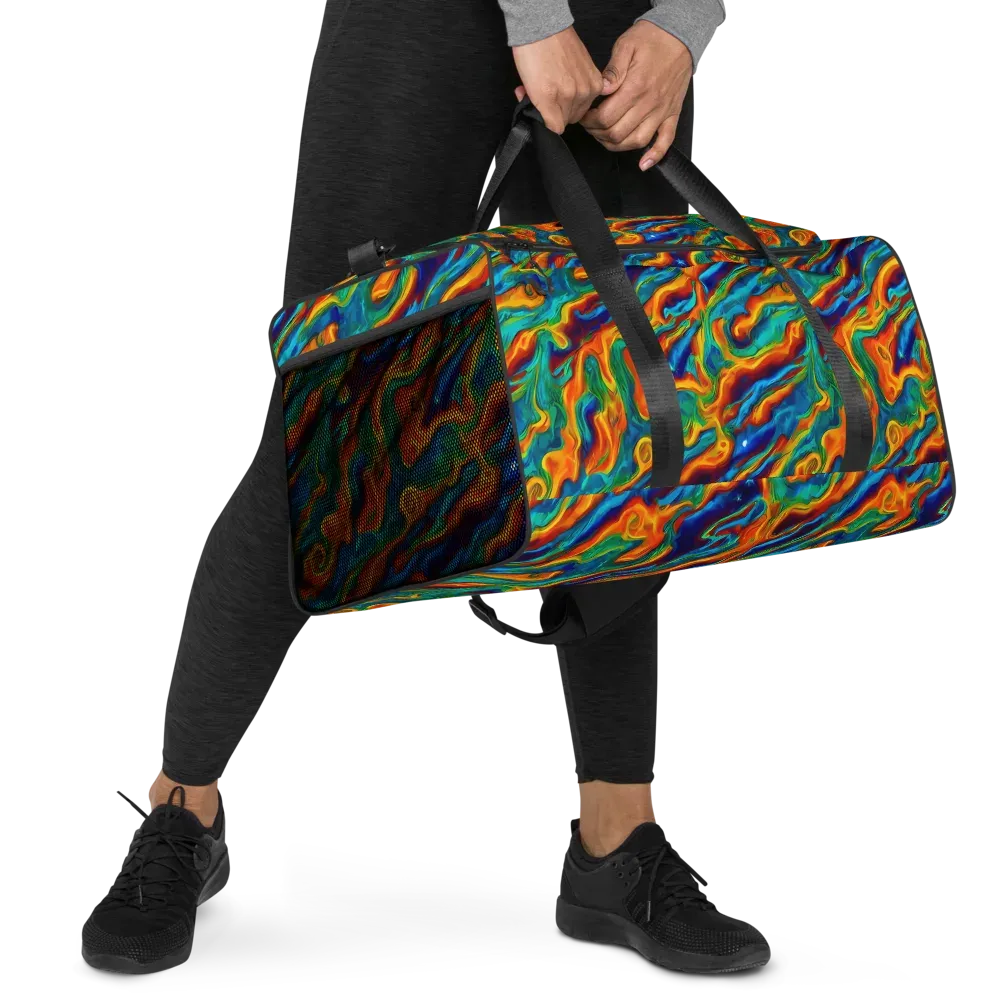Carnival Current on Duffle Bag — Right Front