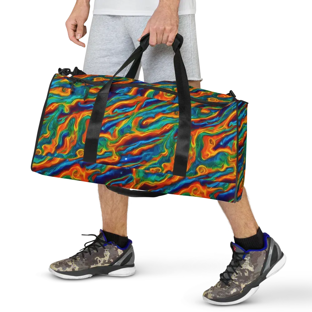 Carnival Current on Duffle Bag — Front