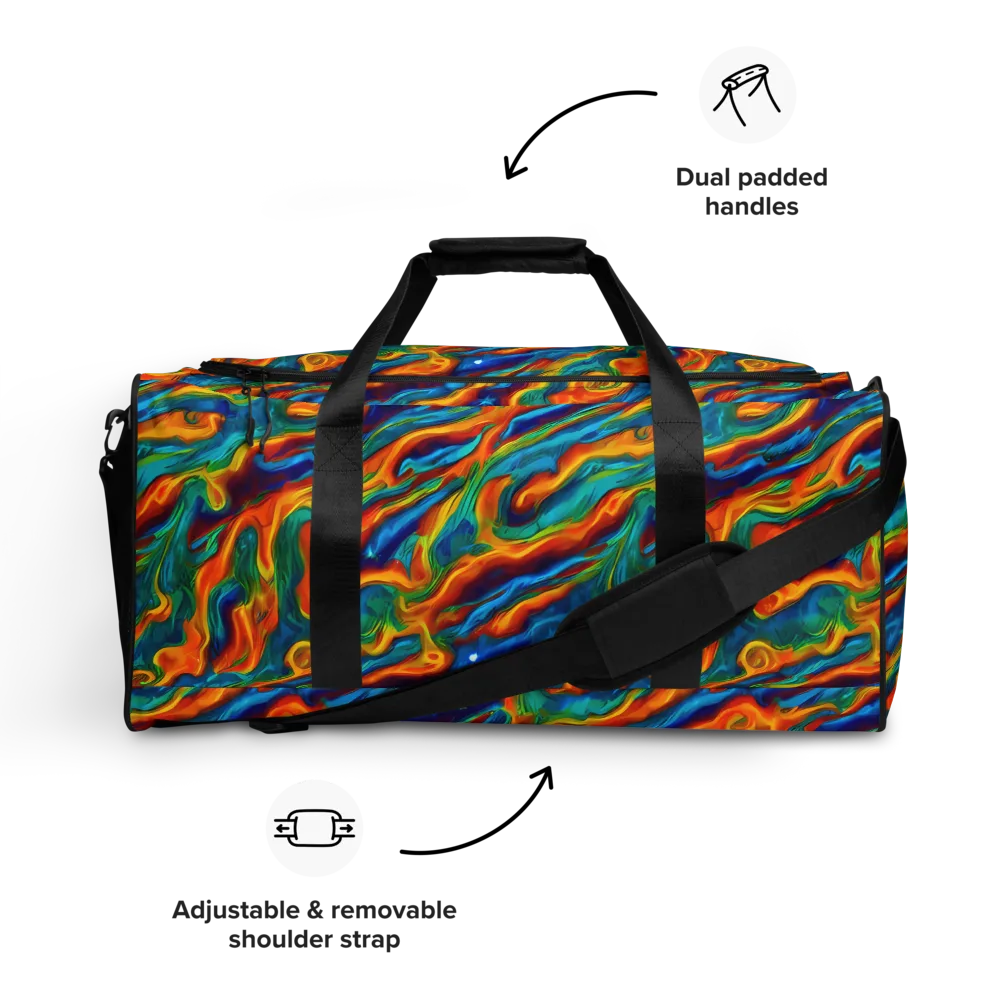 Carnival Current on Duffle Bag — Front